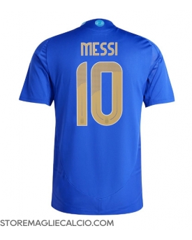 Argentina Lionel Messi #10 Maglia Gara Trasferta Repliche Copa America 2024
